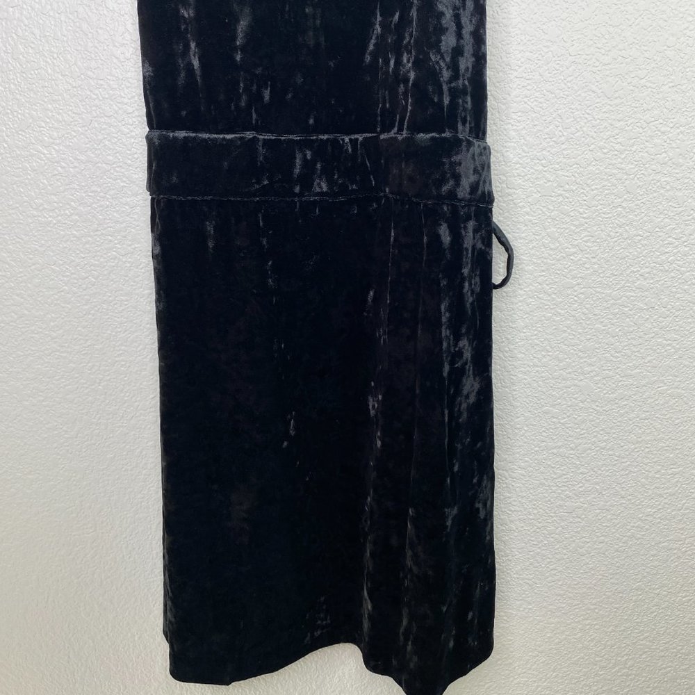 NWT Lysse Willa Crushed Black Velvet Dress - Picture 11 of 13